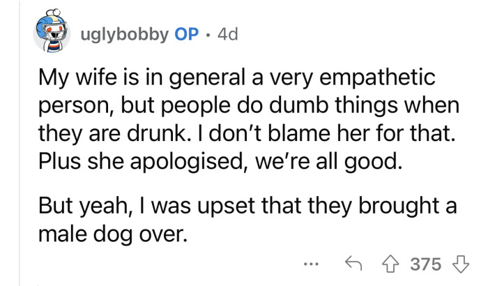 People aren't at their brightest while drunk.