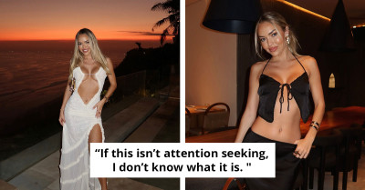 Popular Influencer Ignites Controversy With Bold Cream Dress At Bali Wedding