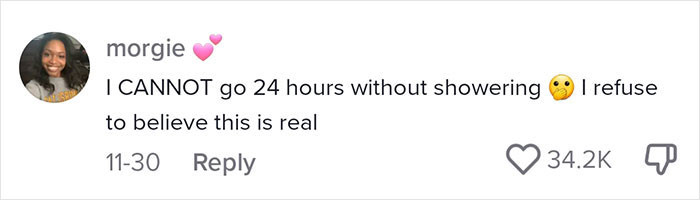 Some Comments Were Appalled by Her Statement.