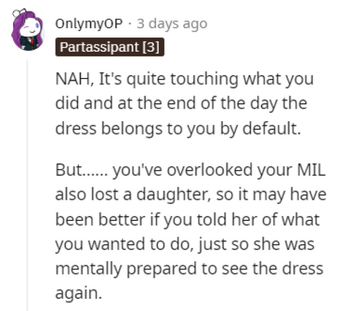 A heads-up for the MIL would have been nice