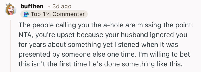 “I'm willing to bet this isn't the first time he's done something like this.”