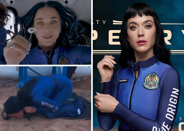 17. Katy Perry as an astronaut: because Halloween deserves some cosmic glam