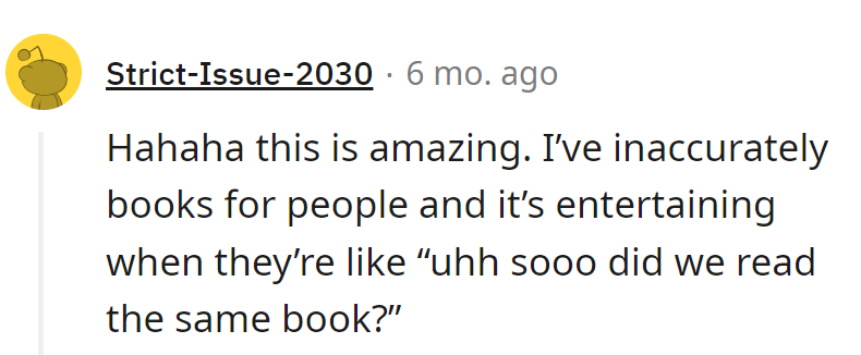 Handing someone a book: turning reading into a joint comedy act, where plot twists become shared punchlines.
