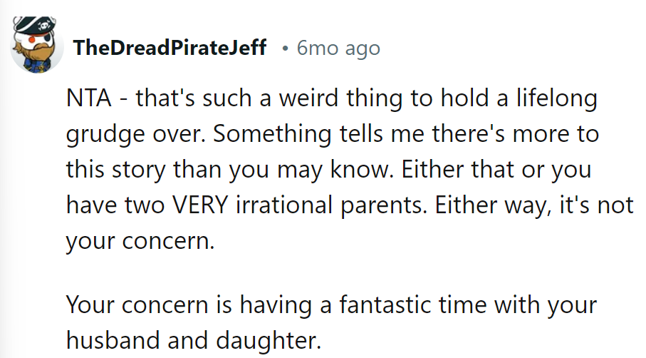 Lifelong grudge over a lost phone? Hidden plot or irrational parents!