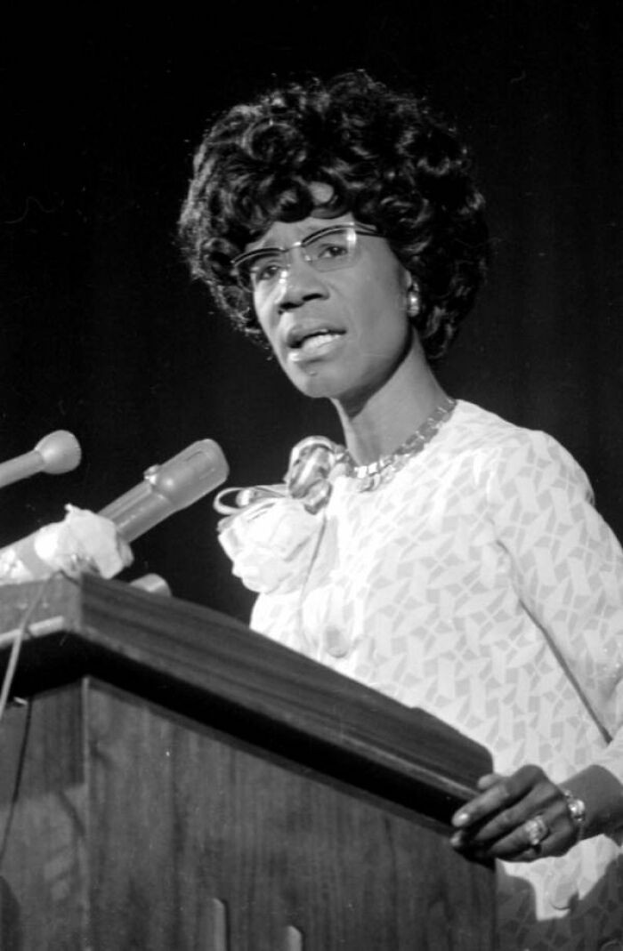 "Congresswoman Shirley Chisholm Speaking At FSU As A Presidential Candidate, Tallahassee, Florida, 1972"