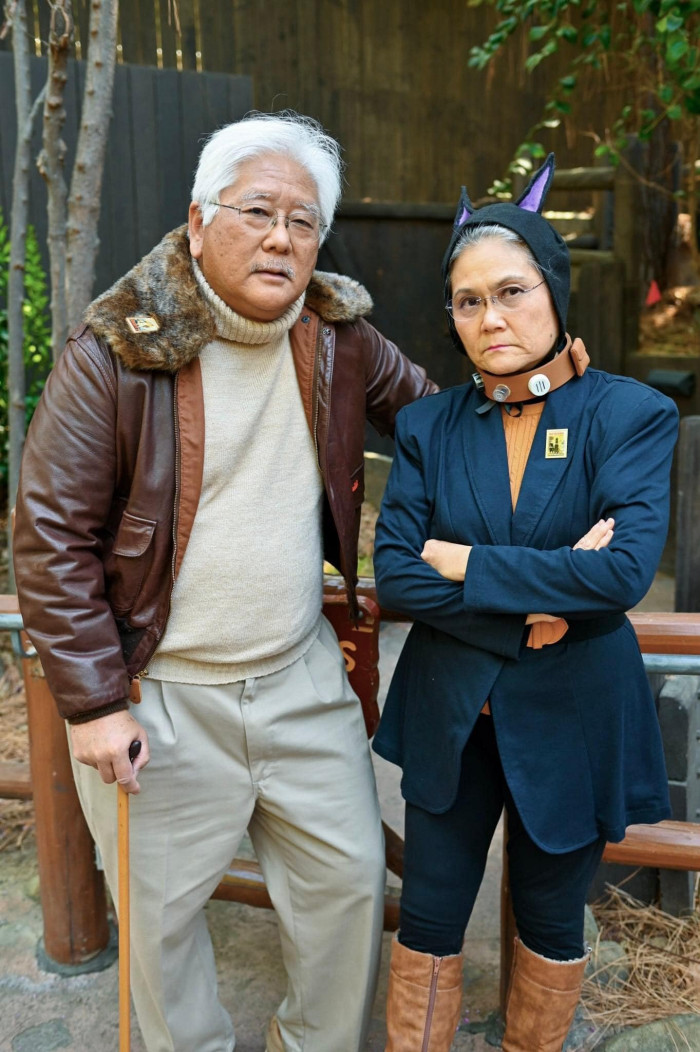 7. Charles Muntz & Doberman Henchman Alpha from Up!