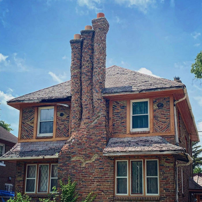 8. Who needs three chimneys?