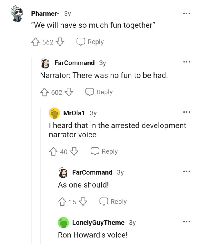 There is certainly no fun to be had here