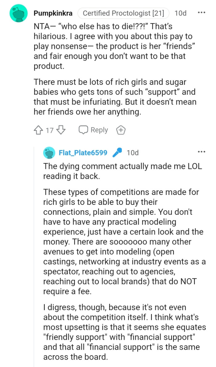 It's fair enough that the OP doesn't want to be that product