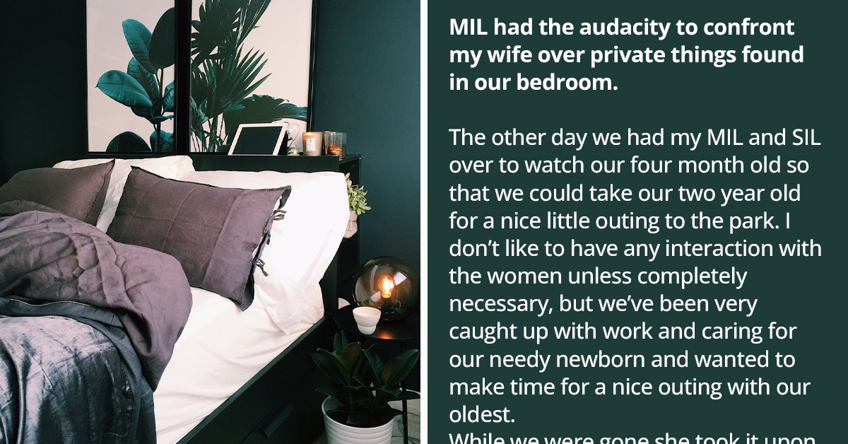 Redditor's Mother-In-Law Is Such A Karen For Snooping Into Their Private Things And Confronting His Wife About What She Found
