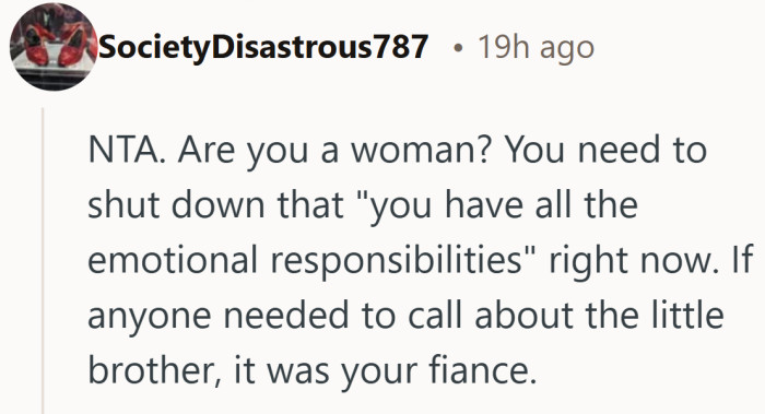 The phrase “emotional responsibilities” lands like a quiet alarm bell that many people recognize instantly.