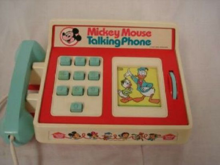 14. Mickey Mouse Talking Telephone