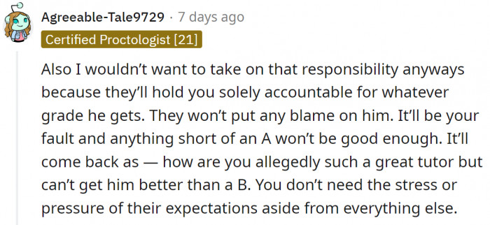 They will always find someone else to blame.