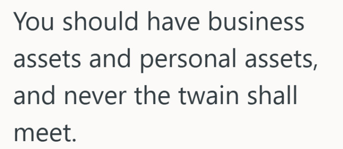 A clean divide between business and home finances can protect more than just a credit score.