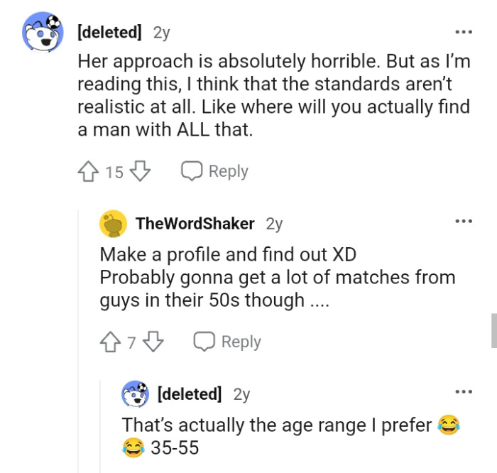 20. Where will she find this man?