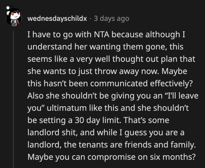 They do need to communicate better because this problem will ruin their marriage if it doesn't get resolved