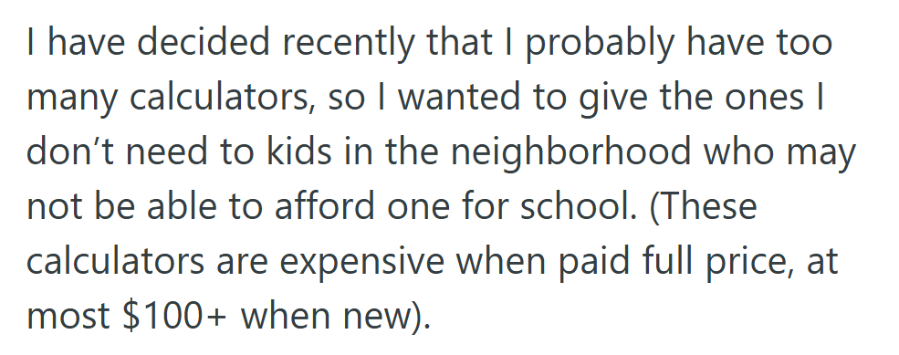 His plan was simple—donate the extras to kids who actually needed them.