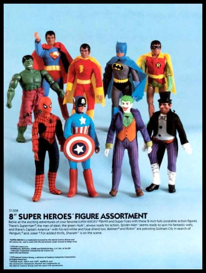1979, Mego Action Figures