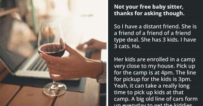Childfree Woman Claps Back Beautifully At Entitled Mother Who Demands She Gets Her Kids From Camp Daily Because She Is A Friend Of A Friend