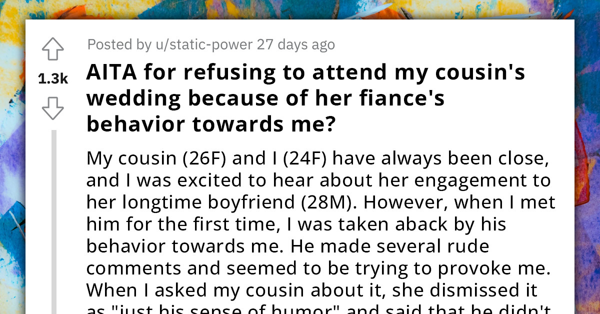 Woman Pulls Out Of Cousin's Wedding Despite Being A Bridesmaid Over The Groom's Derogatory Comment About Her Weight