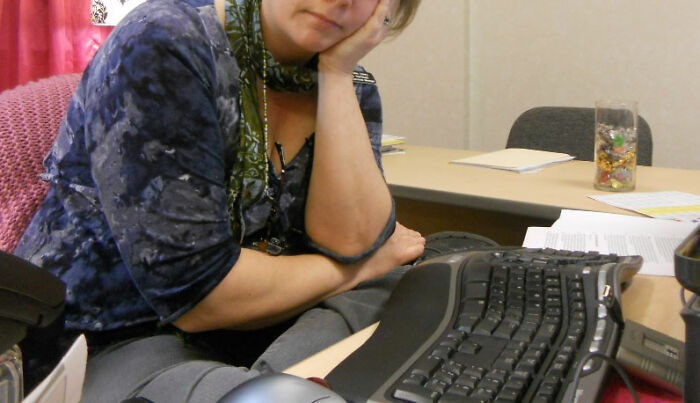 6. The interviewer explained to him that they don't hire women because they are inferior to men