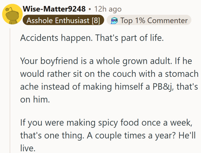Red flag or red pepper? Either way, a sandwich could’ve solved both.