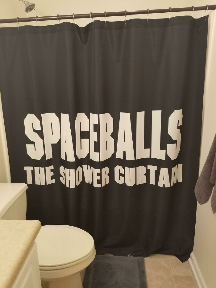 "I Noticed A Lot Of Shower Curtains Lately.. Here Is The New One I Just Got For My Guest Bathroom"