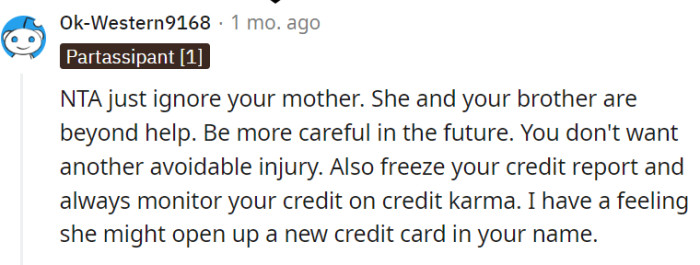 Ignore her, plain and simple.