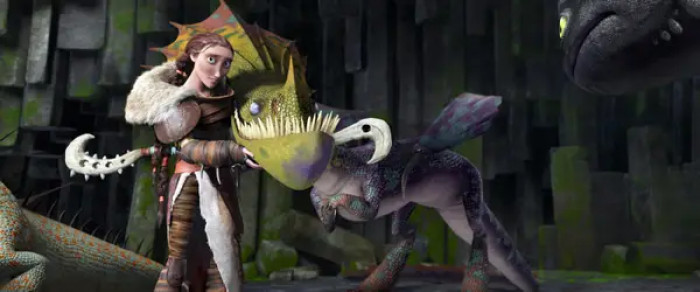 This Valka would want to remove the dragons from the village of Berk because she thought 