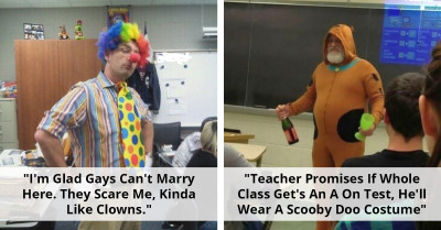 35 Teachers Who Turn Classrooms Into Unforgettable Experiences With Creativity And Humor