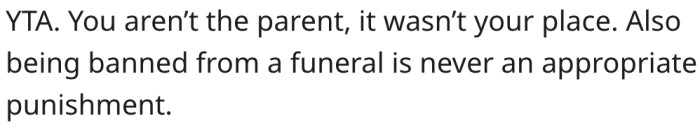 Only her parents can determine her appearance.