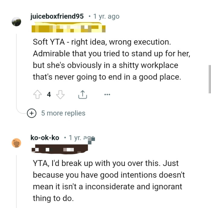 That's never going to end in a good place