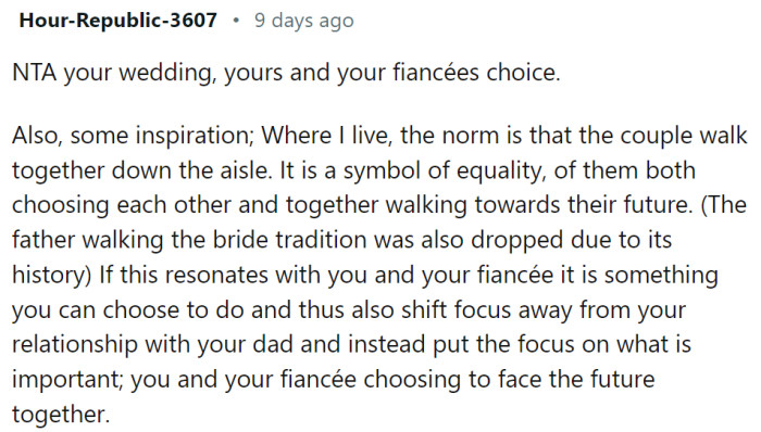 The customs differ from one country to another: