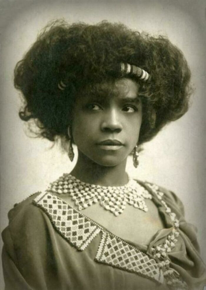 Dancer And Actress Ada Overton Walker (1880-1914), Who Was Known As “The Queen Of The Cakewalk”