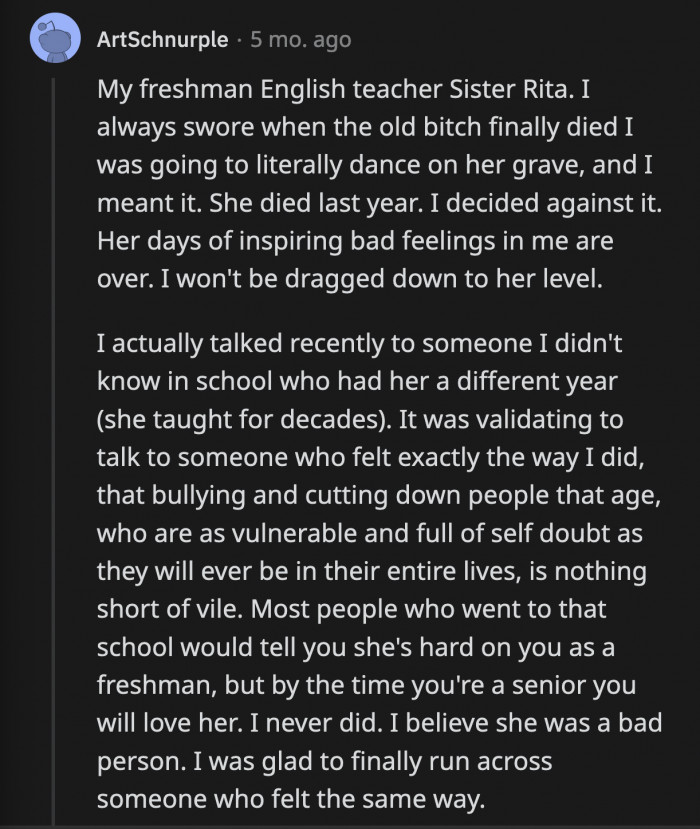 17. She probably called her brand of discipline 