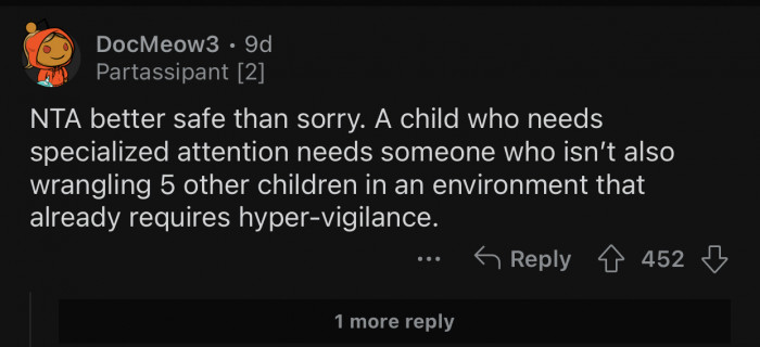 OP would have been constantly on high alert while watching them.