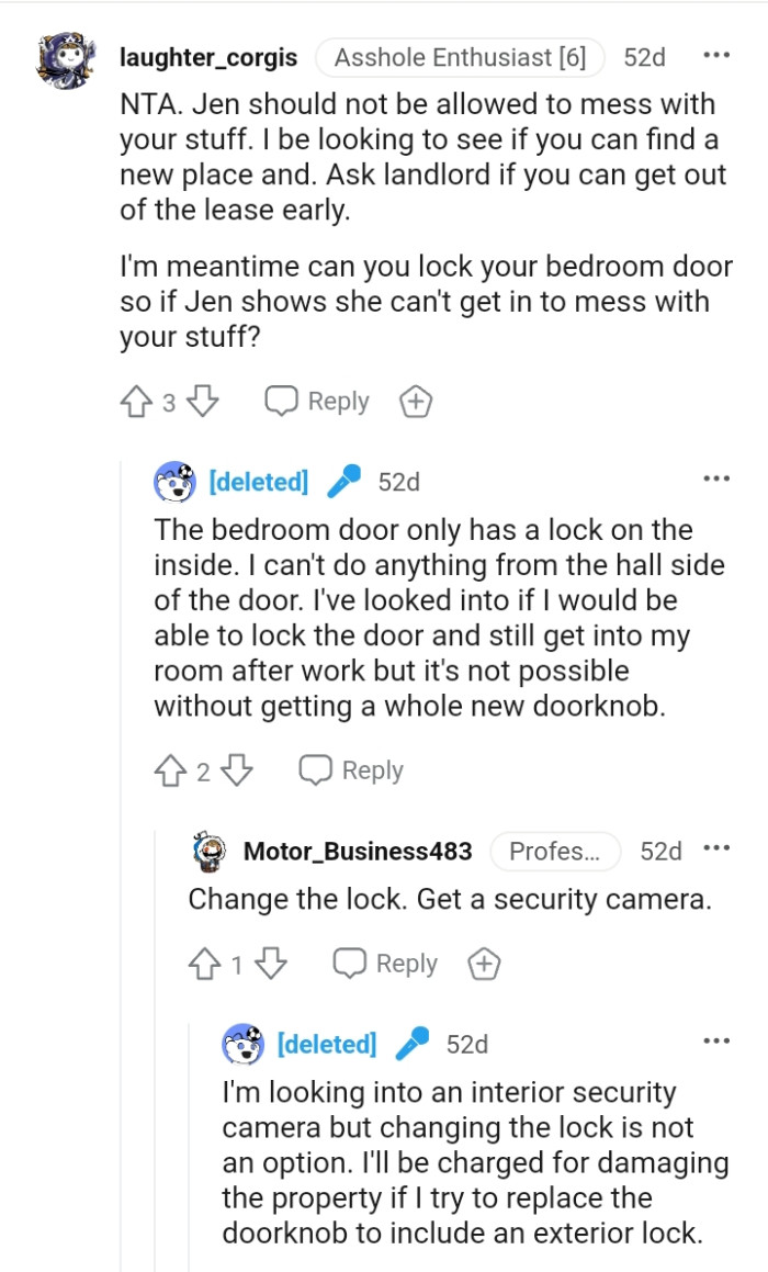 The OP should ask the landlord if she can get out of the lease early enough