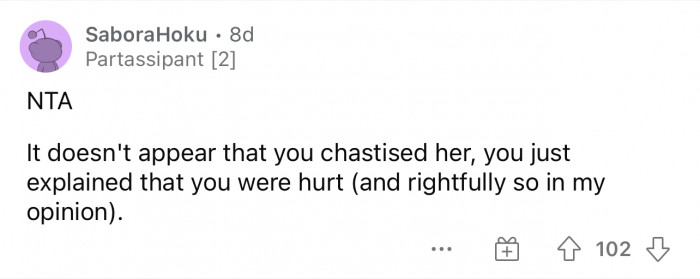 It's as simple as that. They didn't do anything wrong, and if they're hurt, then they should take the time they need.