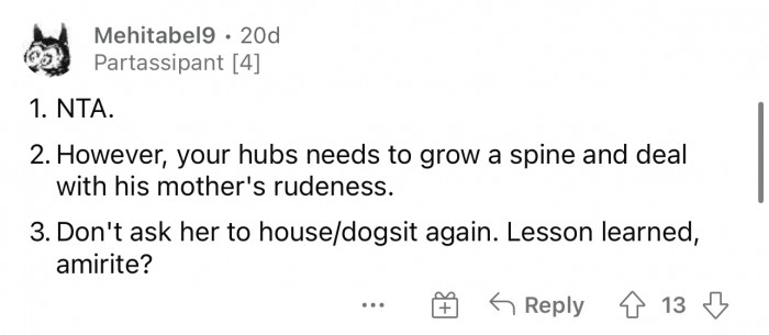 It seems that most people were in agreement about all of these three things.