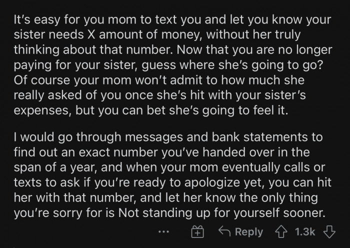 OP needs to hand over some receipts and show them how expensive providing for a kid is.