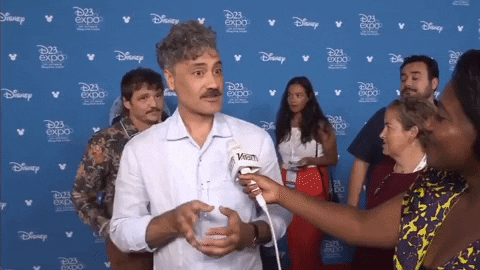 23. He acts fast when he sees his unsuspecting friends during interviews and... breaks their necks