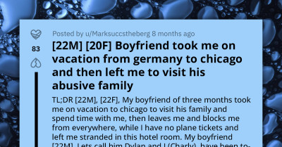 Redditor Goes On Trip With Her Boyfriend To Meet His Parents, But The Police Have To Intervene To Return Her Home