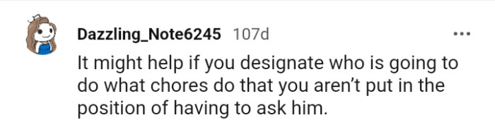 The OP should go ahead and designate who is to do what