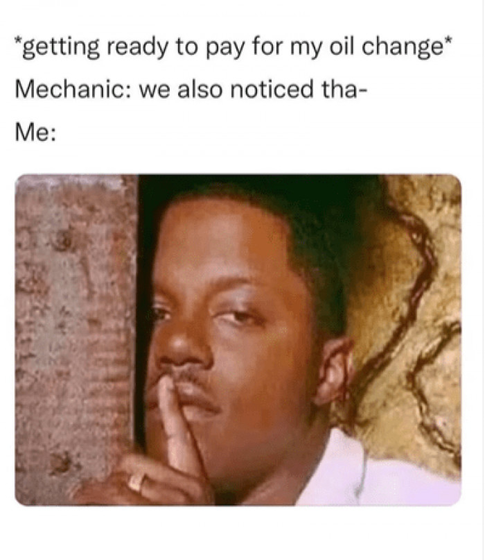 2. Just shut up slowly