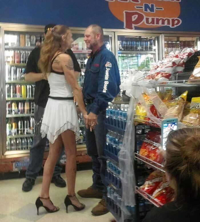 "Gets Married In Convenience Store"