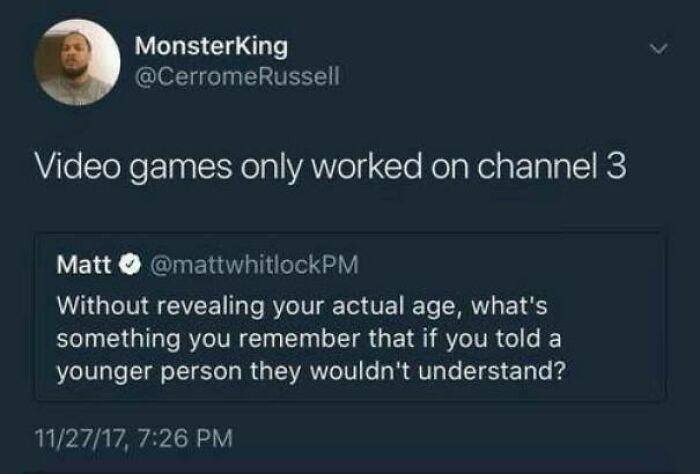 23. Video games only worked on Channel 3