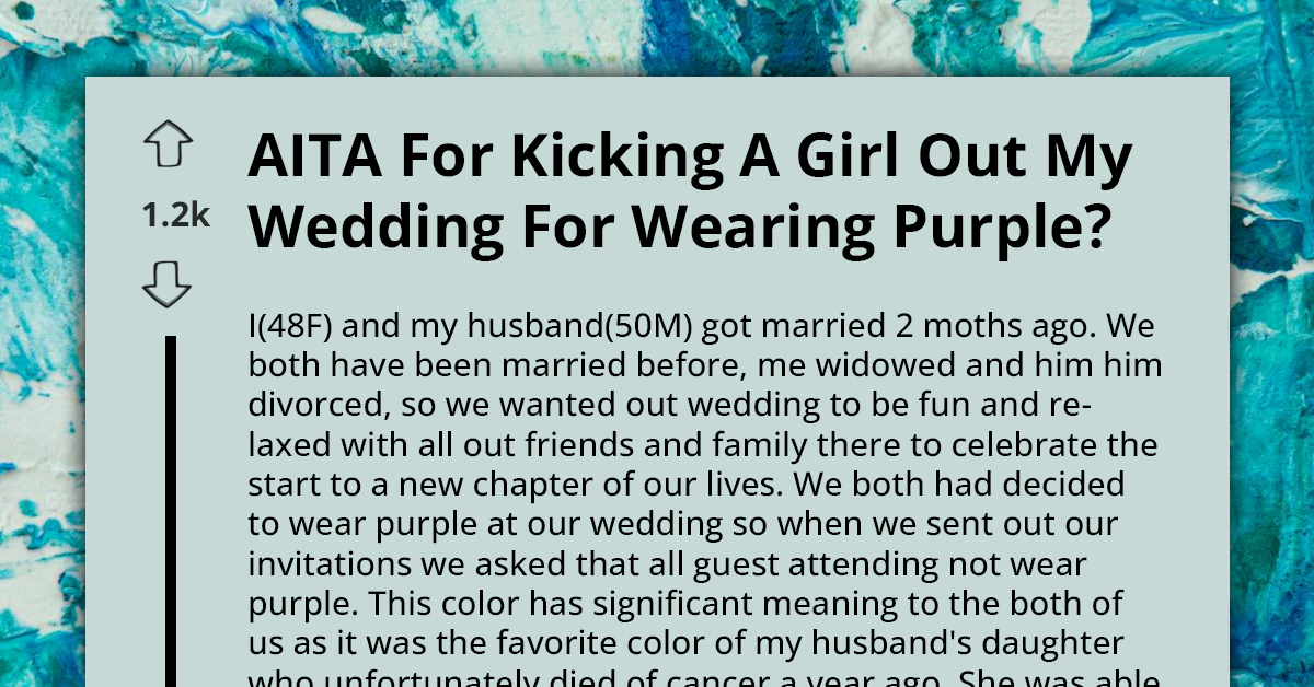 New Bride Gets Dragged Through Mud In Social Media Post For Kicking Out Wedding Guest Who Defied Color Code