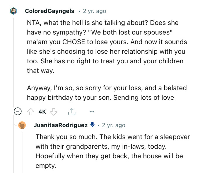 “NTA… She Has No Right to Treat You and Your Children That Way.”