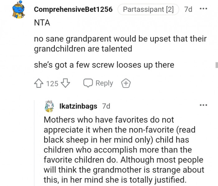 10. She's got a few loose screws