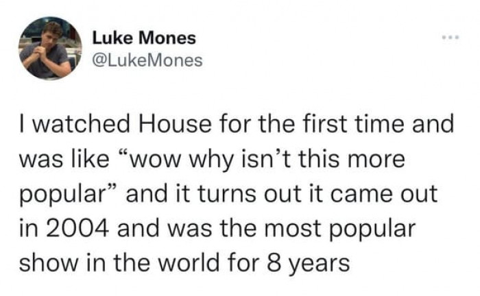 16. The most underrated movie for you turns out to be the most outstanding for eight straight years.